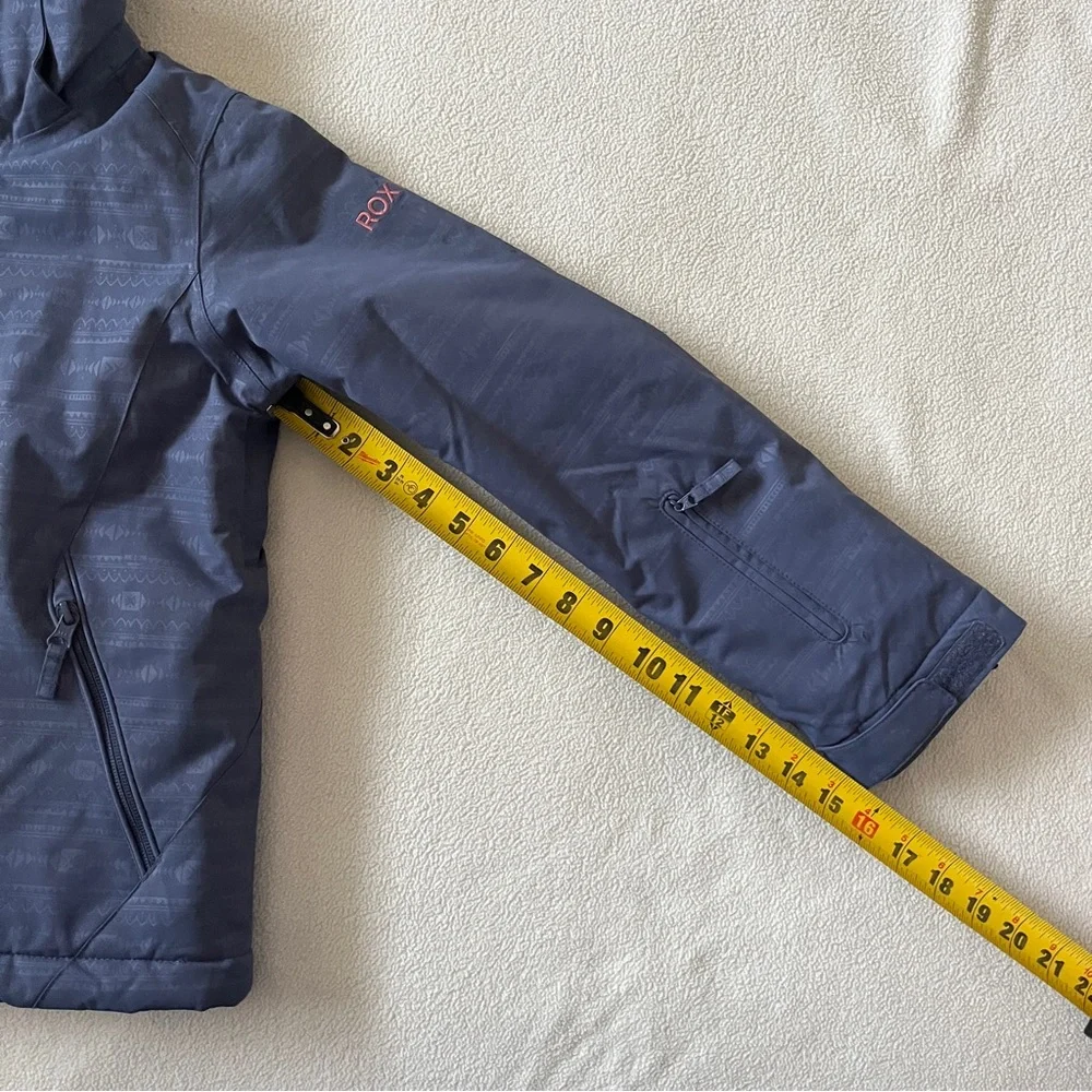 Roxy Girls DryFlight 10K Winter Ski Snow Jacket Coat EUC Size Small
